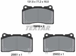 TEXTAR Sada brzdových platničiek kotúčovej brzdy TEXTAR 2585001 (2585001)