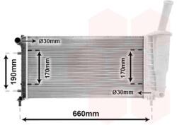 VAN WEZEL Chladič motora VAN WEZEL 17002290 (17002290)