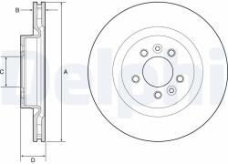 DELPHI Tarcza Ham. Rover Sport 13- (bg9204c)