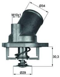 MAHLE Termostat chladenia MAHLE TI 2 92 (TI 2 92)
