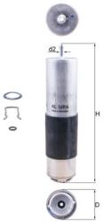 MAHLE Filtr Paliwa Mb (kl 169/6d)