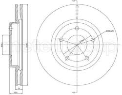 METELLI Brzdový kotúč METELLI 23-1252C (23-1252C)