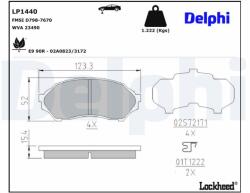 DELPHI Klocki Ham. Mazda 323 F 98- (lp1440)