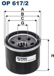 FILTRON Olejový filter FILTRON OP 617/2 (OP 617/2)