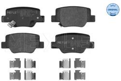 MEYLE Sada brzdových platničiek kotúčovej brzdy MEYLE 025 249 2616/W (025 249 2616/W)