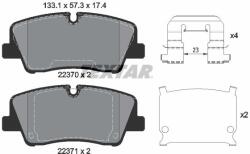 TEXTAR Sada brzdových platničiek kotúčovej brzdy TEXTAR 2237001 (2237001)