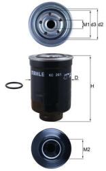 MAHLE Filtr Paliwa Ford Mazda (kc 261d)