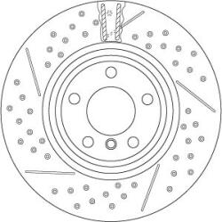 TRW Brzdový kotúč TRW DF6606S (DF6606S)