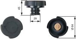 GATES Uzatvárací kryt, nádobka chladiacej kvapaliny GATES RC204 (RC204)