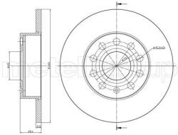 METELLI Brzdový kotúč METELLI 23-0725C (23-0725C)