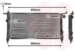 VAN WEZEL Chladič motora VAN WEZEL 37002183 (37002183)