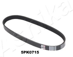 ASHIKA Ozubený klinový remeň ASHIKA 112-5PK715 (112-5PK715)