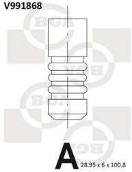 BGA Zawor Wydechowy (v991868)