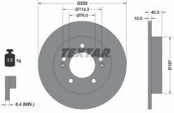 TEXTAR Brzdový kotúč TEXTAR 92226103 (92226103)