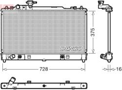 DENSO Chladič motora DENSO DRM44029 (DRM44029)