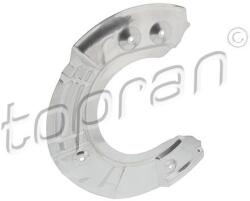 TOPRAN Ochranný plech proti rozstreku, Brzdový kotúč TOPRAN 503 348 (503 348)