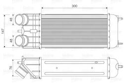 VALEO Chladič plniaceho vzduchu VALEO 818663 (818663)