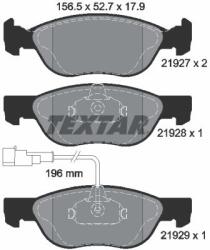 TEXTAR Sada brzdových platničiek kotúčovej brzdy TEXTAR 2192701 (2192701)