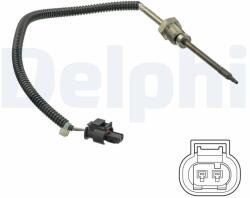 DELPHI Snímač teploty výfukových plynov DELPHI TS30217 (TS30217)