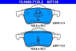 ATE Sada brzdových platničiek kotúčovej brzdy ATE 13.0460-7135.2 (13.0460-7135.2)