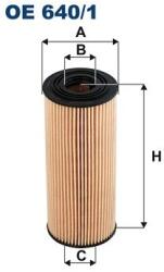 FILTRON Olejový filter FILTRON OE 640/1 (OE 640/1)