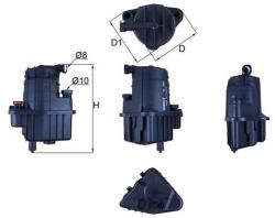 MAHLE Filtr Paliwa Renault (kl 469)