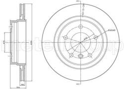 METELLI Brzdový kotúč METELLI 23-0704C (23-0704C)