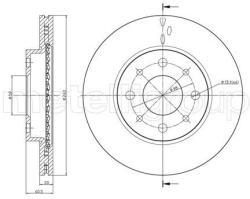METELLI Brzdový kotúč METELLI 23-0754C (23-0754C)