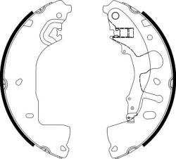 TEXTAR Sada brzdových čeľustí TEXTAR 91088600 (91088600)