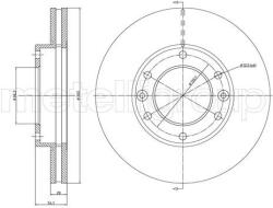 METELLI Brzdový kotúč METELLI 23-1174C (23-1174C)