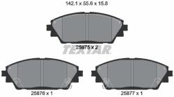 TEXTAR Sada brzdových platničiek kotúčovej brzdy TEXTAR 2587501 (2587501)