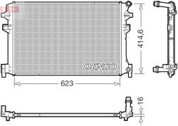 DENSO Chladič motora DENSO DRM02048 (DRM02048)