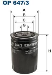 FILTRON Olejový filter FILTRON OP 647/3 (OP 647/3)