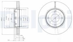 DELPHI Tarcza Ham. Smart Forfour 04- (bg4127)