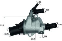 MAHLE Termostat chladenia MAHLE TI 148 88 (TI 148 88)