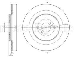 METELLI Brzdový kotúč METELLI 23-0947C (23-0947C)
