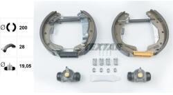 TEXTAR Sada brzdových čeľustí TEXTAR 84044801 (84044801)