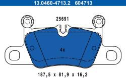 ATE Sada brzdových platničiek kotúčovej brzdy ATE 13.0460-4713.2 (13.0460-4713.2)