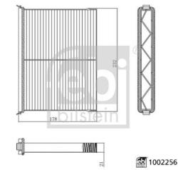 Febi Bilstein Filtru, aer habitaclu FEBI BILSTEIN 1002256 (1002256)