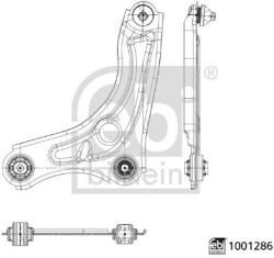 Febi Bilstein Brat, suspensie roata FEBI BILSTEIN 1001286 (1001286)