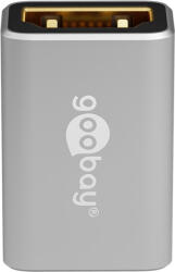 Goobay 72008 video átalakító kábel HDMI A-típus (Standard) Fekete, Ezüst (72008)