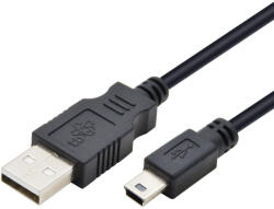 TB Cable USB - mini USB 3 m black (AKTBXKU3PBAW30B)