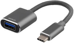 Deltaco USBC-1277 USB kábel USB 3.2 Gen 1 (3.1 Gen 1) 0, 1 M USB A Fehér (USBC-1277)