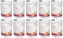 PIPER DOLINA NOTECI PIPER Animals Cat cu somon 10x100 g hrană umedă pentru pisici