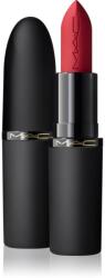 M·A·C Powder Kiss Hazy Matte матиращо червило цвят Ruby New 3.5 гр