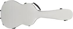 Razzor Fiberglass Classical Guitar Case White