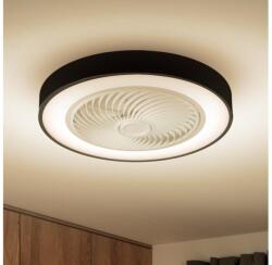 Brilagi Lampă LED dimmabilă cu ventilator Brilagi-LED, LED/30W/230V, 3000-6500K, negru+telecomandă (BG1619)