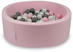  Labdamedence rózsaszín 90x30cm pasztell labdákkal