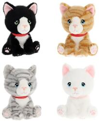 Keel Toys Jucărie de pluș Keel Toys Keeleco - Pisicuță Kitty Love, șezând, 14 cm, sortiment (SE3858)