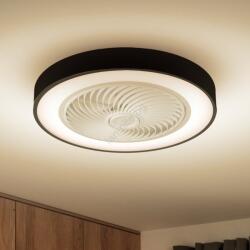 Brilagi Brilagi-LED димируемо осветително тяло с вентилатор LED/30W/230V 3000-6500K черно + дистанционно управление (BG1619)